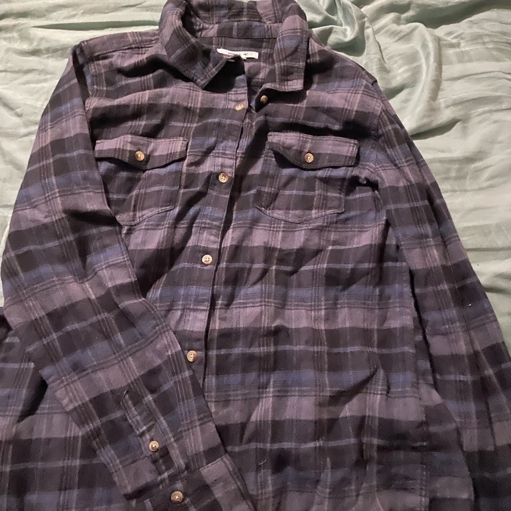 o’neil flannel size large great for fall